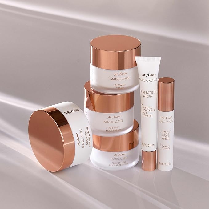 M. Asam MAGIC CARE Super Glow Cleansing Balm (3.38 Fl Oz) - Facial Cleanser For An Unique Cleansing Experience, Face Wash That Removes Dirt, Make-Up Remover, Facial Care