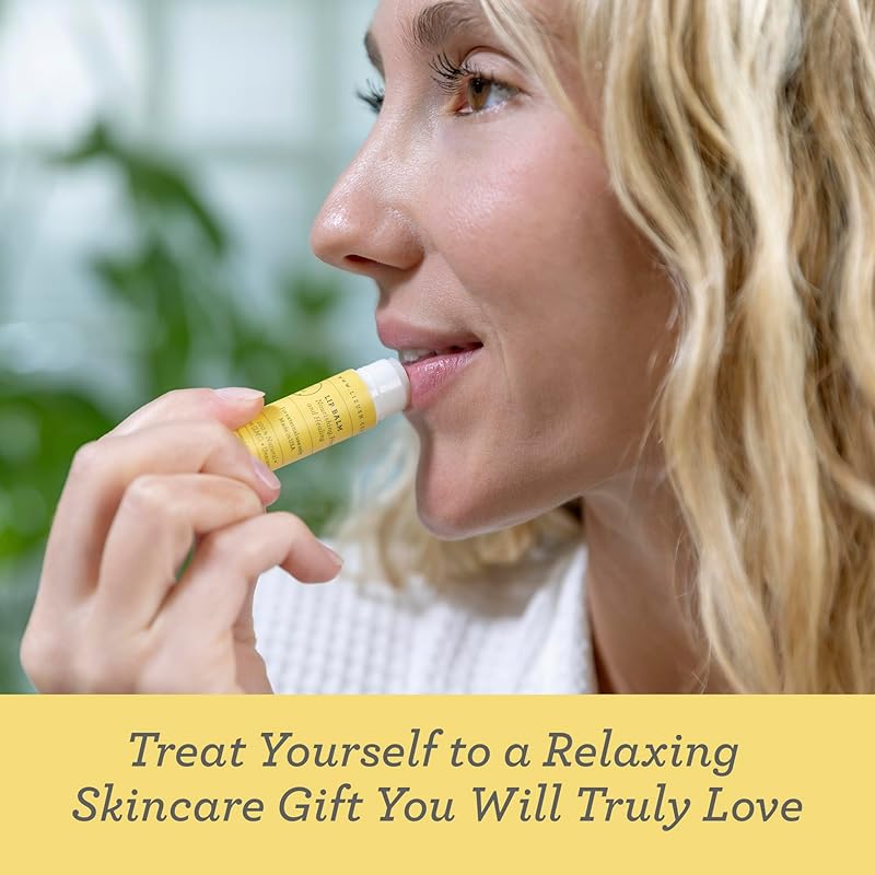 Lizush Luxury Spa Gifts for Women - 9 Piece Citrus Spa Gift Baskets for Women, Relaxation Birthday Gift Set, Handmade in the USA, Self Care Gift Sets For Wife, Mom, Co-Worker, Best Friend