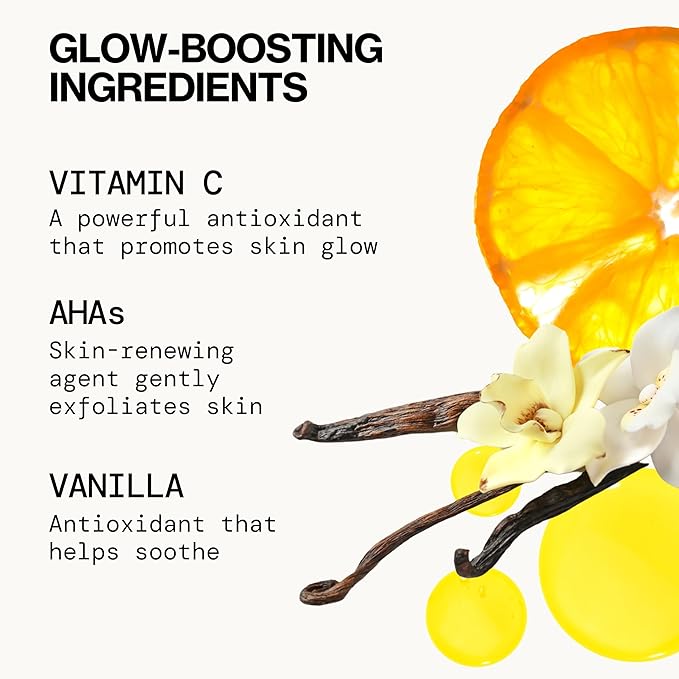 Pacifica Mini Glow Baby Brightening Facial Cleanser 1.4 oz – Vitamin C & Glycolic Acid (AHA) Face Wash– Daily Cleanser for Anti-Aging Exfoliating for Smooth, Even Glowing Skin Vegan Clean Beauty