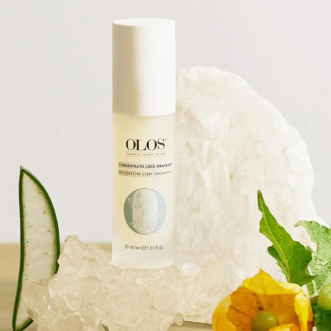 Moisturizing Light Concentrate Serum, 1.01 oz - Facial Moisturizer with Aloe Vera, Sweet Almond Oil - Brightening Face Serum for Dry Skin