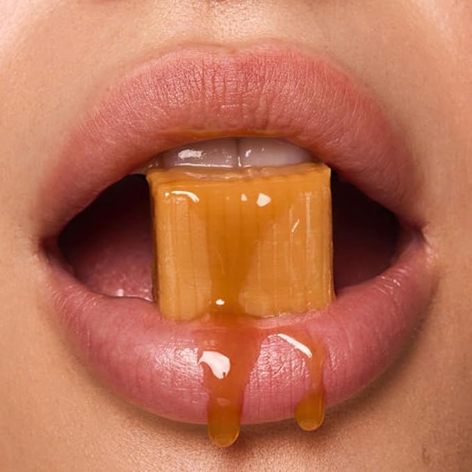 Space Camp Wellness Jumbo Lip Balm - Salted Caramel Organic Flavored Balm (2 Pack)