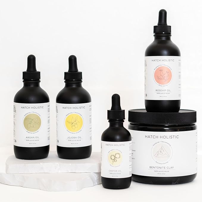 Organic Rosehip Oil – 4 fl oz, 100% Pure, Cold-Pressed, Unrefined – Natural Anti-Aging Serum for Skin Brightening, Firming, and Rejuvenation