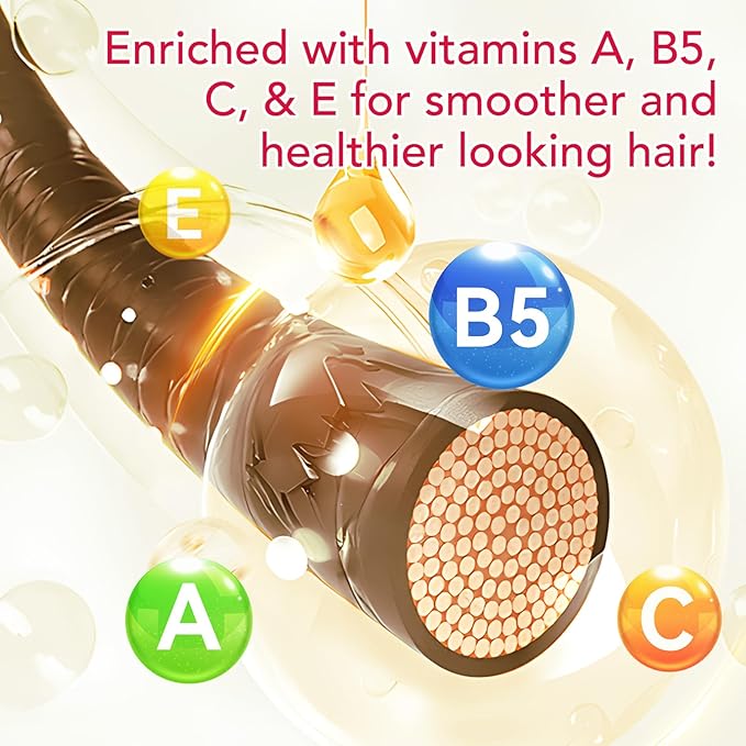 Hair Treatment Serum,Hair Capsules for Hair Growth and Moisturizing with Vitamin A C E Pro B5, Conditioner for Women & Men 40P