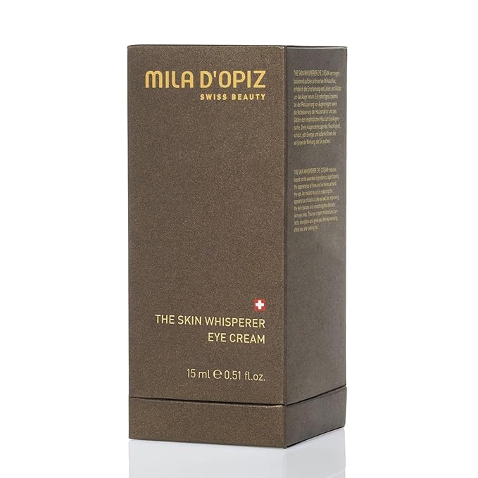 Mila d'Opiz The Skin Whisperer Eye Cream - Dark Circles Under Eye Treatment - Tightening and Toning Under Eye Cream - Eye Cream Anti Aging - 0.51 oz
