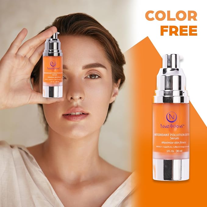 Professional Grade Advanced Skin Defense Serum with Superfruits & Antioxidants – Hydrates, Enhances Radiance & Protects Skin, Vegan & Cruelty-Free, 1 oz