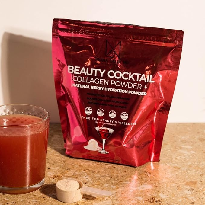 Beauty Cocktail Collagen Powder (Pouch) | Science-Based Beauty and Wellness | Powerful Combo of Vital Nutrients to Support Optimal Health and Vitality | 30 Servings | Net Wt. 11.3 oz/321 g
