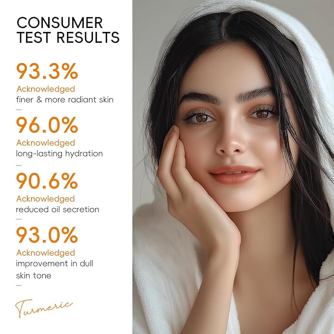 Skin Care Set, Turmeric Vitamin C Skincare 5PCS - Beauty Skin Care for Teens, Facial Skin Care Routine Set Kit, Improve Dark Spot, Reduce Acne, Moisturizer Women Mother's Day Gift