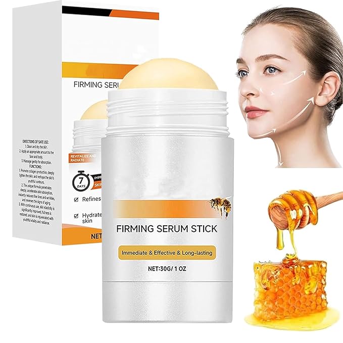Bee Venom Firming Serum Stick - 30g Bee Venom Body Tightening Cream for Men & Women | Hydrating, Lifting & Restoring Skin Elasticity | Natural Formula for All Skin Types