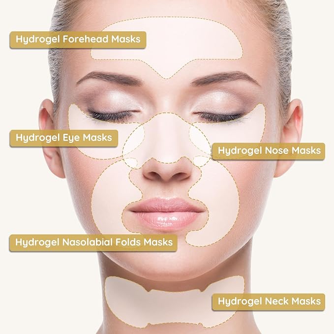 Enaskin Naturals Anti Wrinkle Face Patches Anti Wrinkle Gel Face Masks (1 Pack)