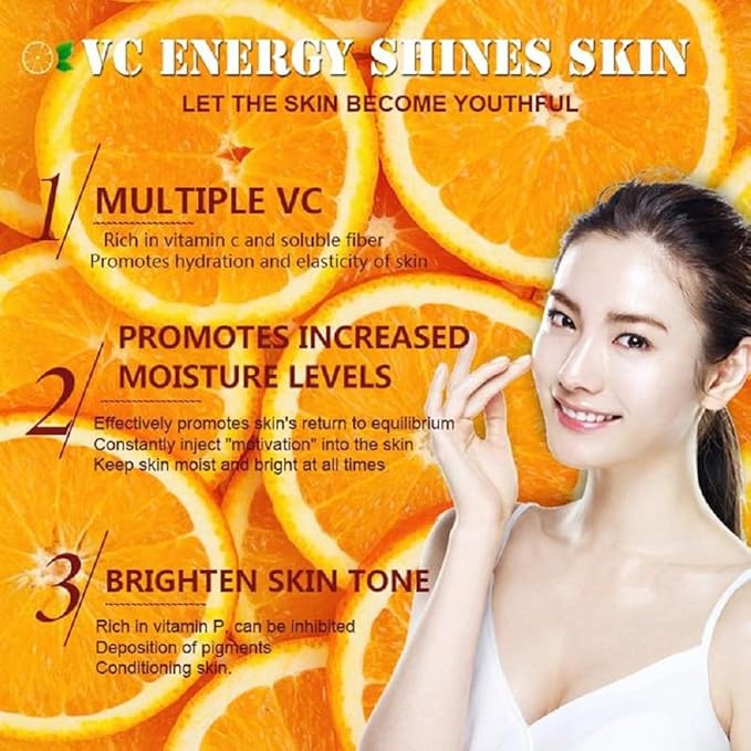 25% Best Vitamin C Serum for Face (2 Oz/60 ml) Vitamin E+B5 Hyaluronic Acid Serum Face Retinol Ferulic Acid Niacinamide Collagen Anti Aging Age Spots Eye circles Vitamin C face Serum