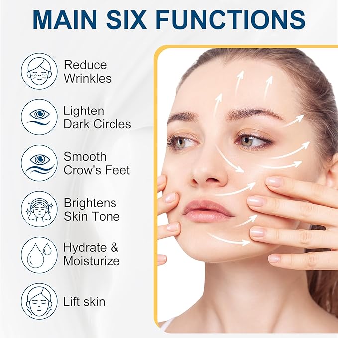 Advanced Retinol Firming Serum Stick,Anti Aging Neck Firming Cream,3-in-1 Smooth,Tighten and Firm Face,Neck & Jawline, Reduces Wrinkles,Nourishing Anti Aging Repair Cream for All Skin Types