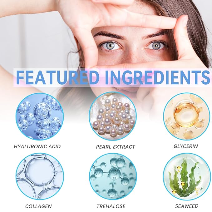 28 Pairs Collagen Eye Mask, Anti Wrinkle Eye Patches for Puffy Eyes and Dark Circles, Natural Marine Collagen Eye Gel Pads for Puffiness, Eye Treatment Skin Care for Puffiness Wrinkle Eye Bags