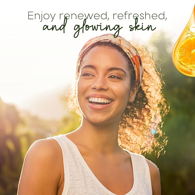 Vitamin C & Collagen Serum + Day Cream Set - Dark Spots & Brightening, Anti-Aging & Acne Scar Treatment - Dermatologist Tested Korean Skincare - Clean Beauty, Cruelty-Free - 1.69 oz