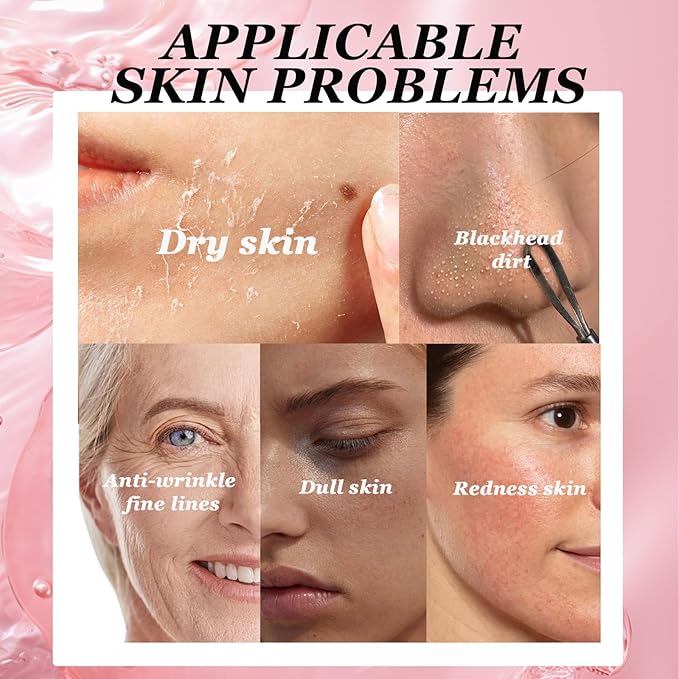 3 Step Facial Skin Care Kit with Snail Mucin Moisturizer & Vitamin C Facial Serum & Amino Acid Facial Cleanser - Korean Skin Care Set - Skincare for Teens10-12 - Skin Care Kit for Women All Skin Type