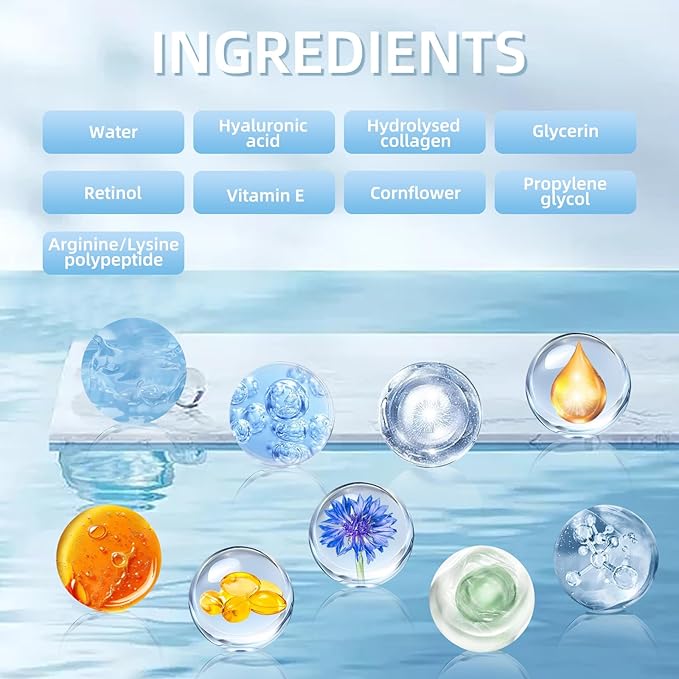 Under Eye Masks 60PCS – Retinol & Collagen Eye Patches for Dark Circles and Puffiness, Hydrating Cooling Under Eye Pads for Women & Men, Skin-Firming Gel Patches for All Skin Types (1PC)