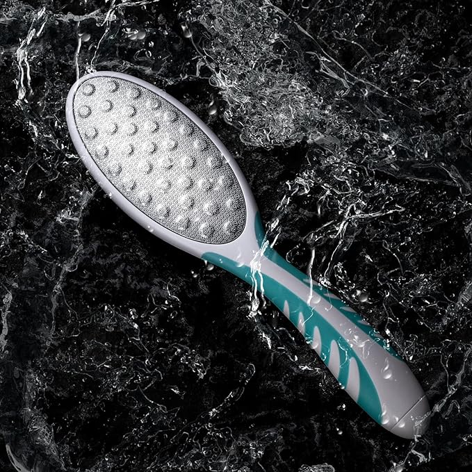 FVION Foot File Callus Remover Cracked Heel Shaver – Double Sided Pedicure File/Foot Scraper for Wet and Dry Feet