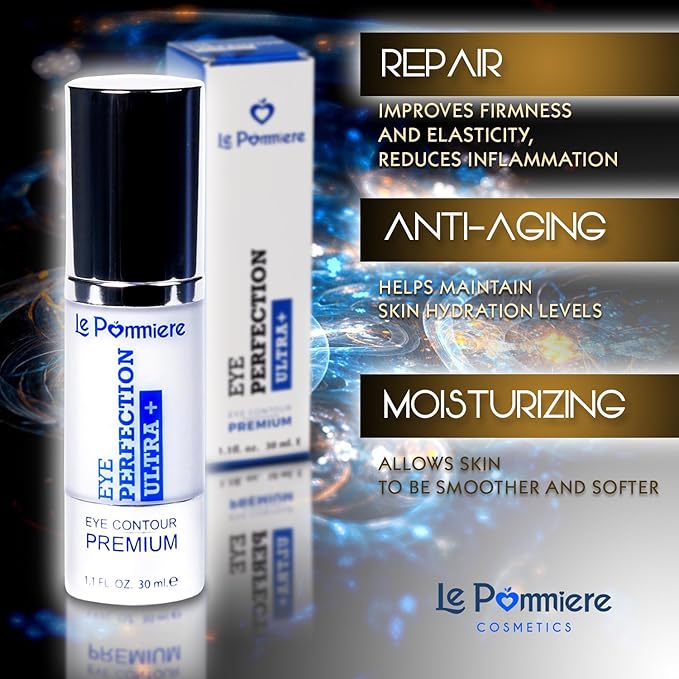 under eye cream 1.1 fl oz. Anti bags, dark circles and puffiness. Anti age, crow's feet. Vitamin E. eye contour anti wrinkle. Moisturizer for face and skin