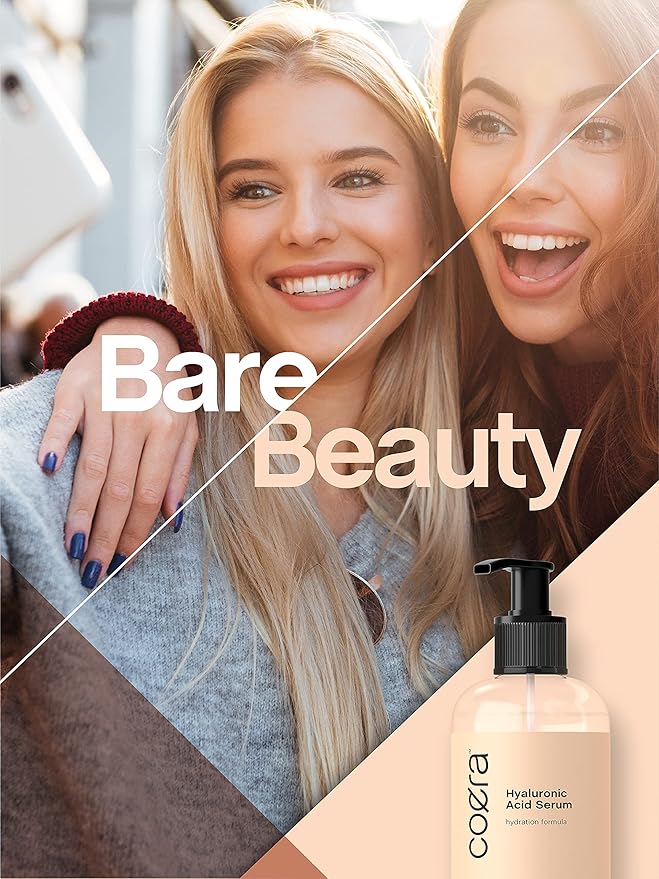 Coera Hyaluronic Acid Serum for Face | 8 oz | Moisturizing Oil for Skin, Hair & Nails | Paraben & SLS Free