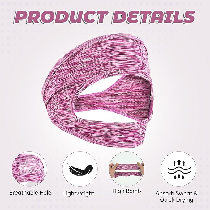 3 Pcs VR Eye Mask Breathable VR Sweat Band Adjustable Sweat Mask Comfortable Eye Face Cover Face Dry Cool VR Face Eyes Mask for Any Head Size Most VR Devices Accessories Workouts