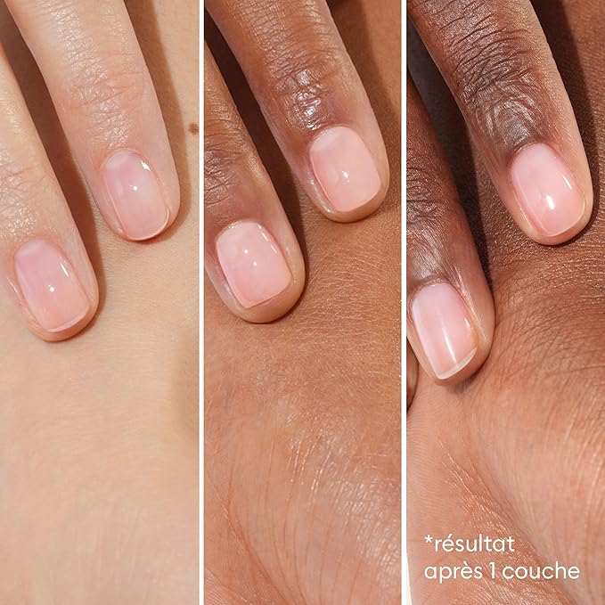 Manucurist Active Bright™ All in One Nail Perfector: Brightening Treatment Polish & Care - No Lamp - Vegan & Made in France - White Nail Polish - Nail Whitener & Brightener - Nail Strengthener