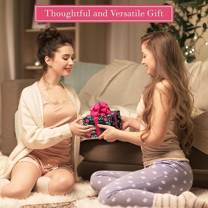 FinchBerry Rosey Posey Gift Set - Ideal Gifts Romantic Occasions, Anniversaries, Birthdays, Womenโs Day, Housewarming, or Get Well Soon - Spa Gift Set With Handmade Soap, Fizzy Salt Soak & Soap Dish