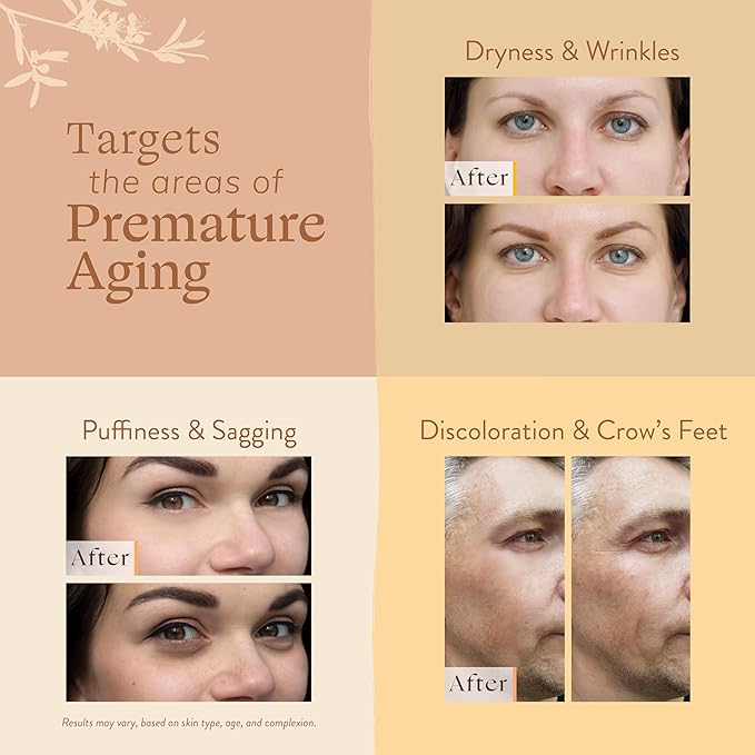 LILY SADO TEA+Cโข Coffee & Matcha Face Moisturizer - Natural Vegan Caffeine Facial Cream w Green Tea & Arabica Coffee Beans - Best Antioxidant, Anti-Wrinkle Moisturizing Lotion - Softens & Firms