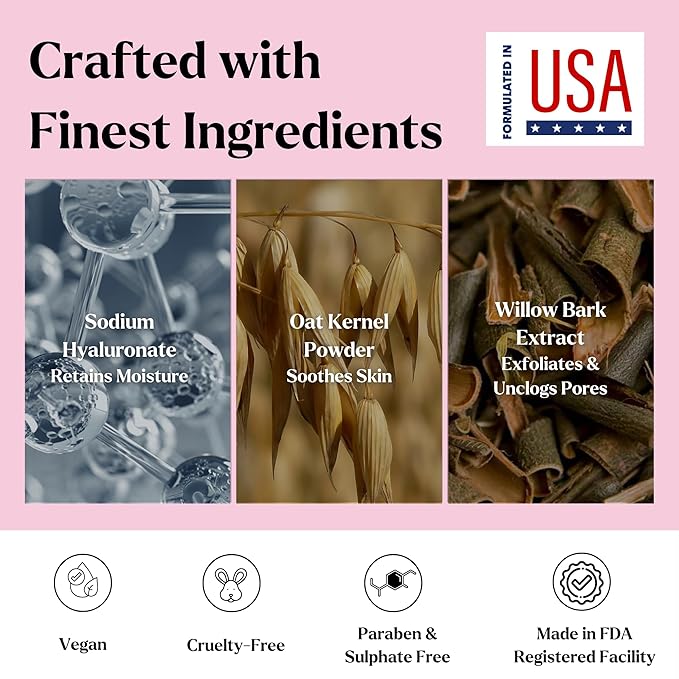 Jelly Face Mask for Facials - Bulgarian Rose Hydrating, Brightening & Nourishing Jelly Mask with Free Jade Roller & Spatula | Professional Hydrojelly Masks | Vajacial Jelly Mask Powder | 23 Oz Jar