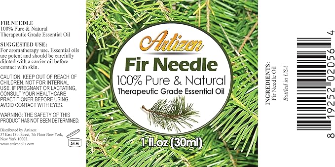 Artizen 30ml Oils - Fir Needle Essential Oil - 1 Fluid Ounce