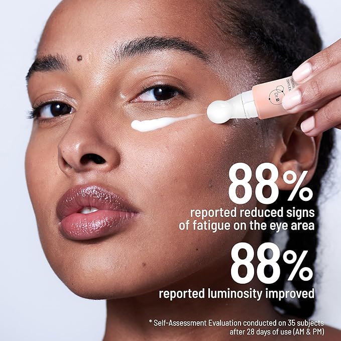 Dr. Brandt iD-STRESS Fatigue Fighting Eye Gel - 0.5 fl oz, Pack of 2 - Rapidly Diminishes Signs of Dryness, Fatigue & Dark Circles in the Eye Area