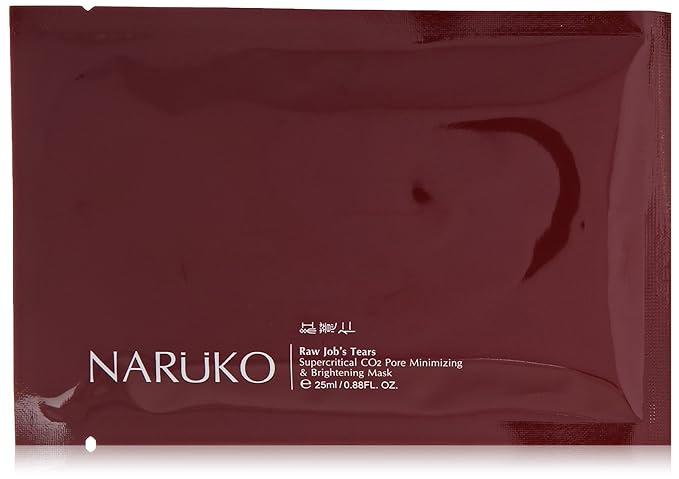 New Upgrade!【Naruko】 Raw Job's Tears Brightening Mask 紅薏仁健康雪白面膜(升級版)