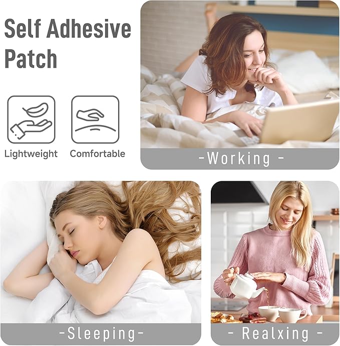 45 Pcs Disposable Castor Oil Patches for Belly Button,White Castor Oil Pack Belly Wrap Cover