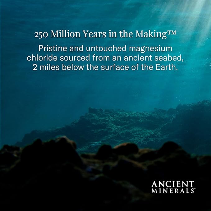 Ancient Minerals Magnesium Bath Flakes Forest Calm - Resealable Magnesium Bag of Zechstein Chloride Alternative to Epsom Bath Salt (1.65 lb)