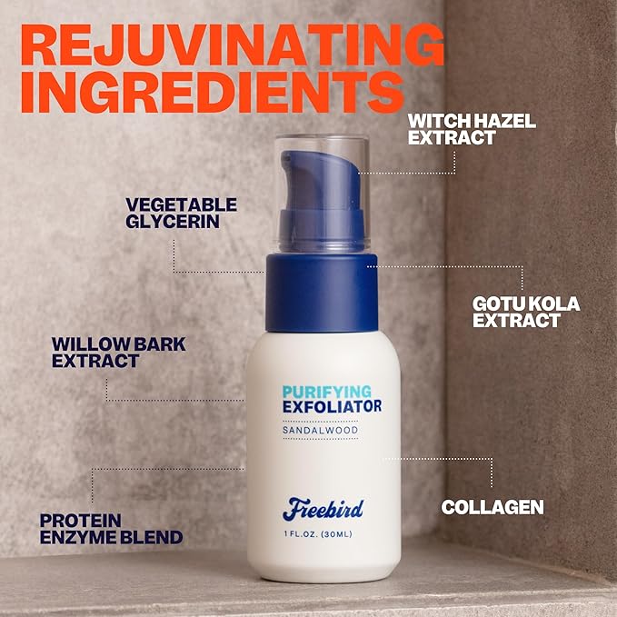 Scalp Exfoliator - 30mL Purifying Scalp Exfoliator, Soothes & Prepares Skin for Close Shave, Anti-Pore Clogging, Sensitive Skin Friendly, Paraben Free, Travel Size, Nourishing Daily Cleanser