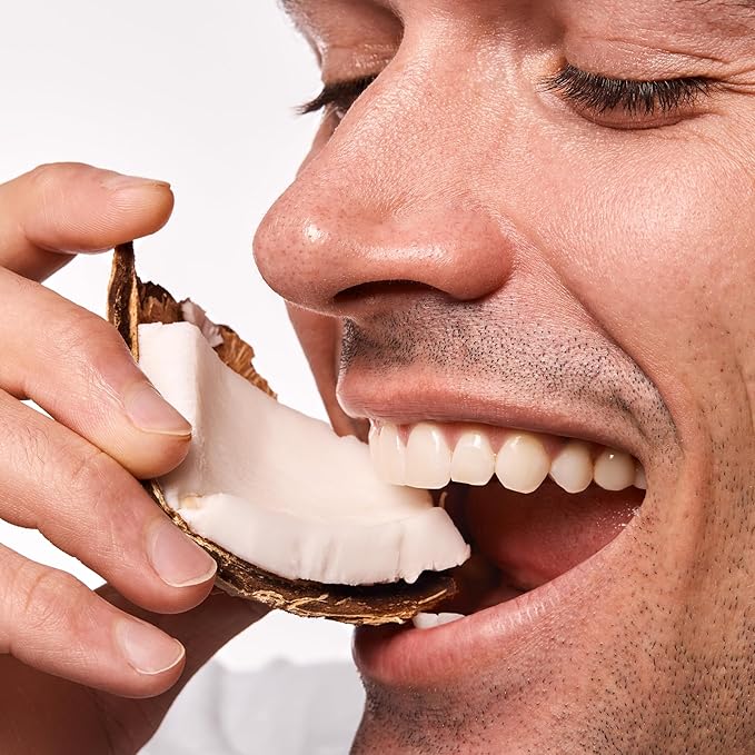 Space Camp Wellness Jumbo Lip Balm - Coconut Cream Organic Flavored Balm (2 Pack)