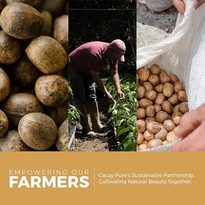 Cacay Pure Anti-Aging Oil – Natural Retinol Cacay Oil for Face, Hair, and Body | Organic Vitamin E Oil for Lip & Cuticle Care | Organic Face & Skin Oil Therapy (Cacay Oil + Spa Headband)