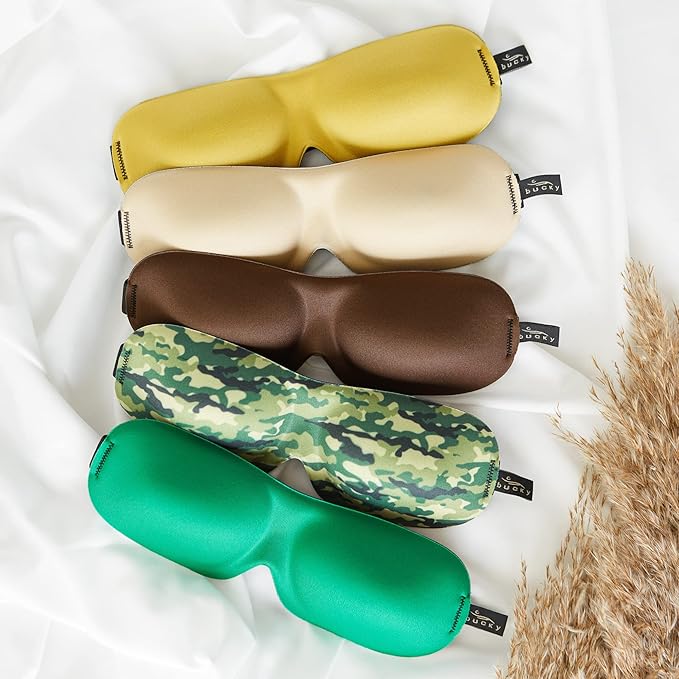 Bucky 40 Blinks No Pressure Eye Mask for Travel & Sleep