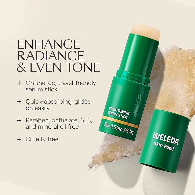 Weleda Skin Food Brightening Serum Stick with Vitamin C and Hyaluronic Acid