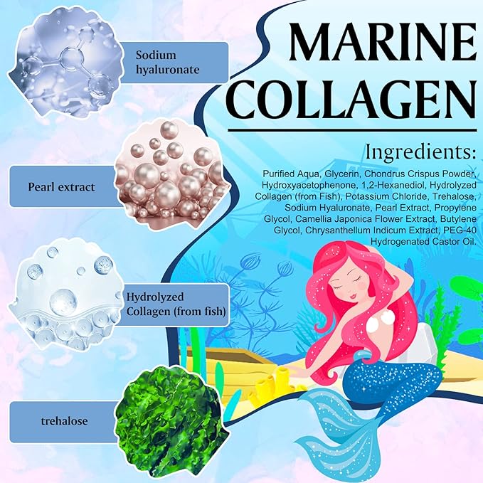 Under Eye Patches (18 Pairs) - Pearl Eye Mask with Natural Marine Collagen, Hyaluronic HA - Reduce Wrinkles, Puffy Eyes, Dark Circles, Eye Bags - Anti Aging Under Eye Masks, Eye Wrinkle Pads & Patches