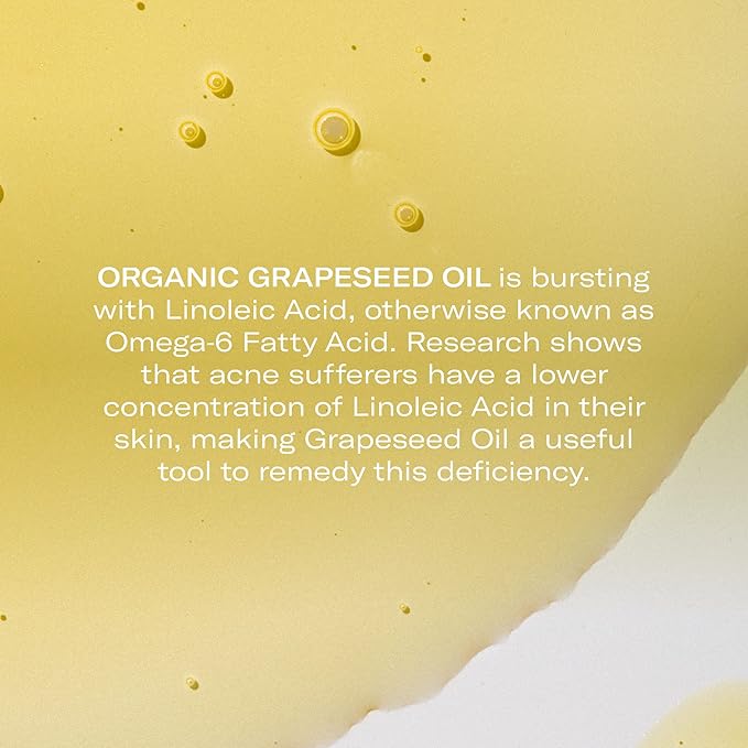 Odacité Acne Serum Concentrate for Face, Pore Cleanser Facial Oil for Skincare with Grapeseed + Grapefruit - Blackhead Remover & Oily Blemish Prone Skin Facial Serum Moisturizer Oil, 0.17 fl. Oz