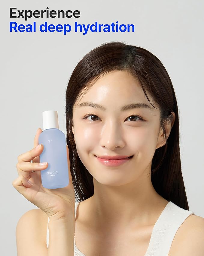 O'EARTH Triple Layer HyaluronCica 7sec Serum In Ampoule - Ultra-Hydrating, Soothing, Non-Sticky Formula for Deep Skin Nourishment and Firmness, 3.6 fl.oz.