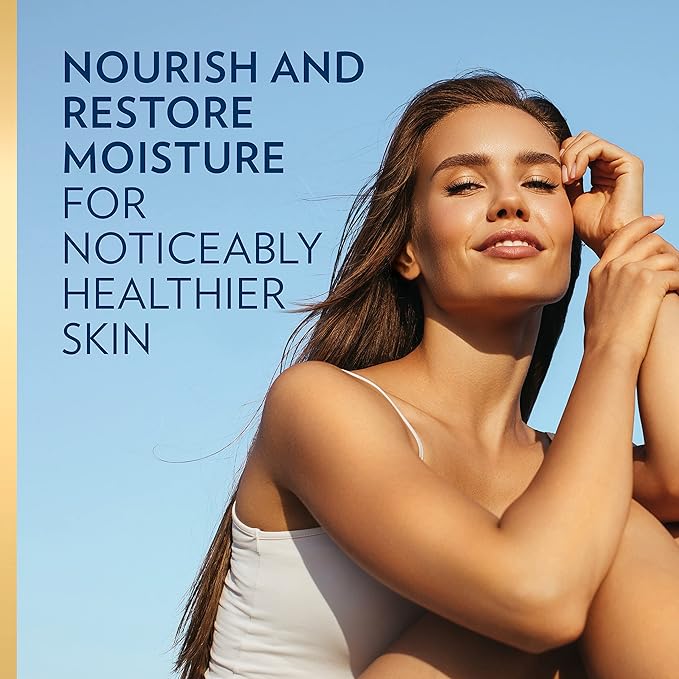 Vaseline Intensive Care Body Lotion Nourishing Moisture 4 Count for Dry Skin, with Ultra-Hydrating Lipids + Pure Oat Extract 20.3 oz