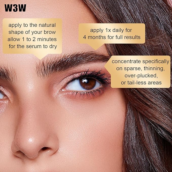 Eyebrow Growth Serum,2025 Upgraded ,Rapid Eyebrow Growth Serum for Stronger,Healthier Eyebrows(Upgraded Brow Surem)