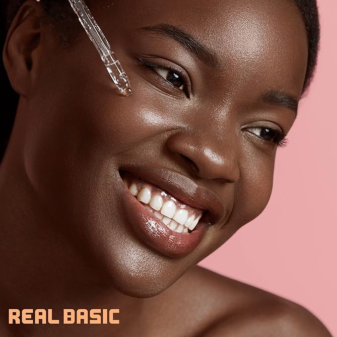 Serum for Anti-Aging with Bakuchiol, Rose Hip Oil and Vegan Probiotic Kombucha 1 oz. - Backuchiol Anti Aging Serum & Bakuchiol Skin Renewal Serum