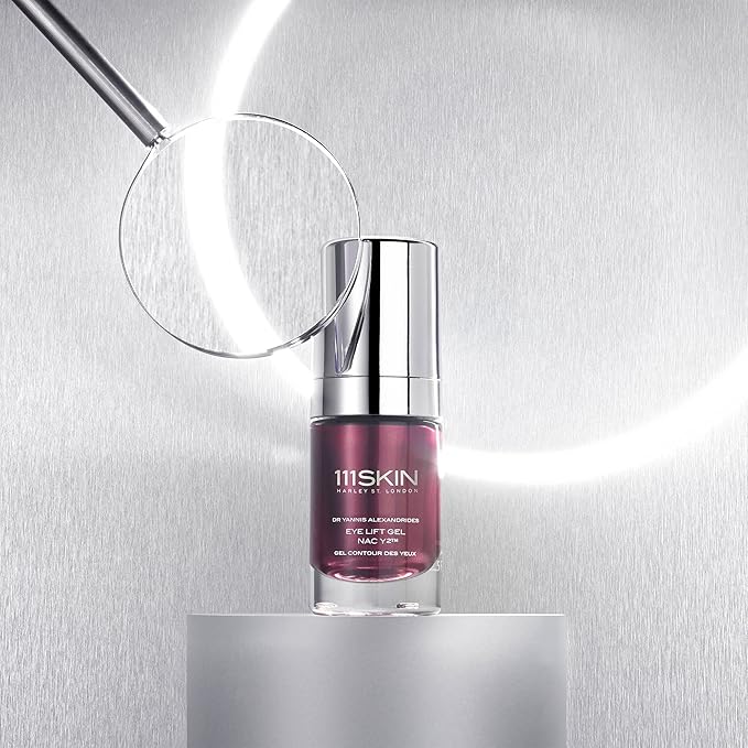 111SKIN Eye Lift Gel, Hydrating Under Eye Gel for Dark Circles and Puffiness with NAC Y2, Caffeine, Silverskin Extract & Niacinamide, Serum for Undereye to Improve the Appearance of Skin, 0.5 fl oz