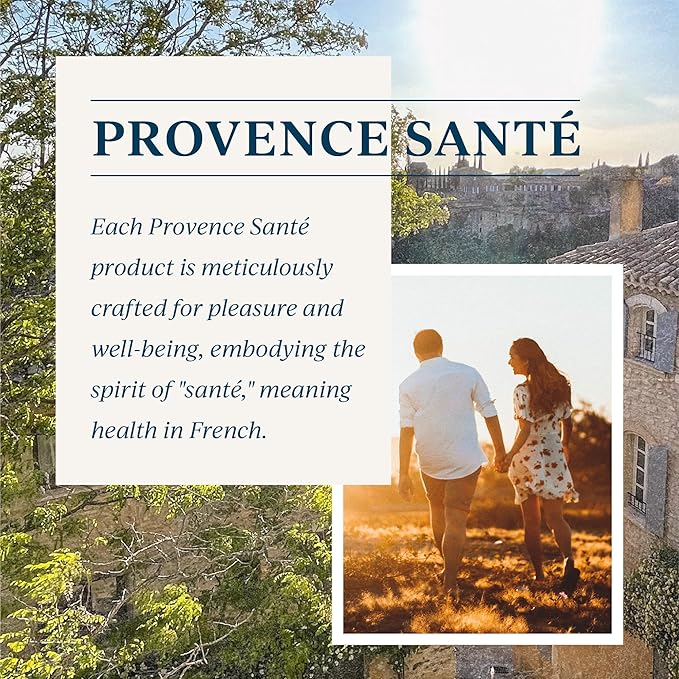 Provence Sante Body Lotion - Ultra Hydrating Moisturizer - Anti-Aging Cream for Dry Skin - Nourishing Sweet Almond Scent - Made in France - 10.2 Oz