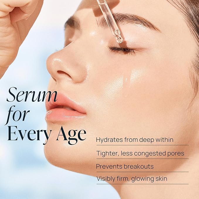 Hyaluronic Moisturizing Face Serum – Formulated for Acne, Wrinkle, Soothing and Plumping. Pure Skincare Treatment for All Skin Type including Sensitive, Dry skin