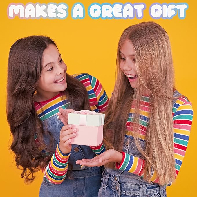 7pc Lip Balm Collection - Day Of The Week Necklace, Fashionable Colorful Jewelry Necklace Party Favors For Girls, Non Toxic