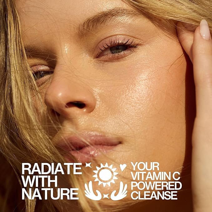 Pacifica Glow Baby Brightening Facial Cleanser 5oz – Vitamin C & Glycolic Acid (AHA) Face Wash for Radiance – Daily Cleanser for Anti-Aging Exfoliating for Smooth, Even Glowing Skin Vegan Clean Beauty