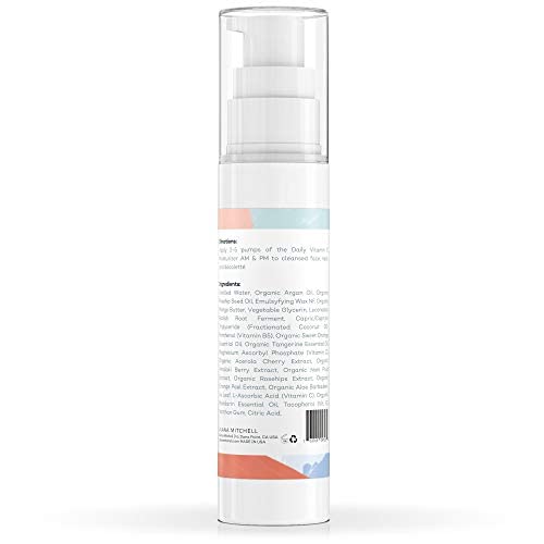 Alana Mitchell Skin Care Set – Anti-Aging Peptide Under Eye Cream + Hyaluronic Acid Serum + Vitamin C Face Moisturizer – Anti Aging Skin Care Kit to Reduce Dark Circles, Fine Lines & Smooth Skin