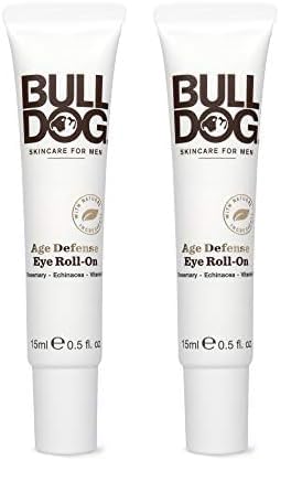 BULLDOG Mens Skincare and Grooming Age Defense Eye Roll On, 0.5 Ounces (Pack of 2)